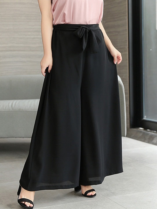Mckinsley Chiffon Wide-leg Culottes