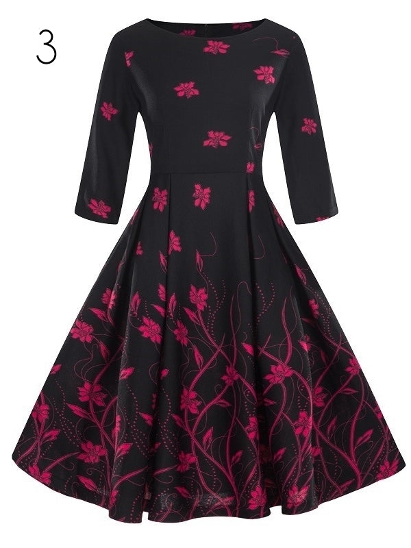 Pattern Swing Dress (9 Patterns)