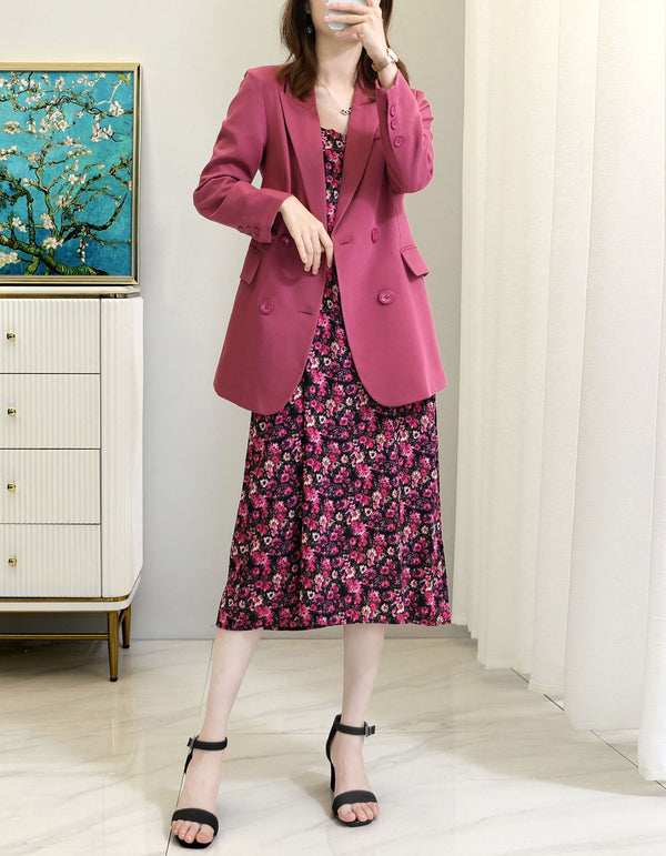 Kizzie Plus Size Long Length Blazer