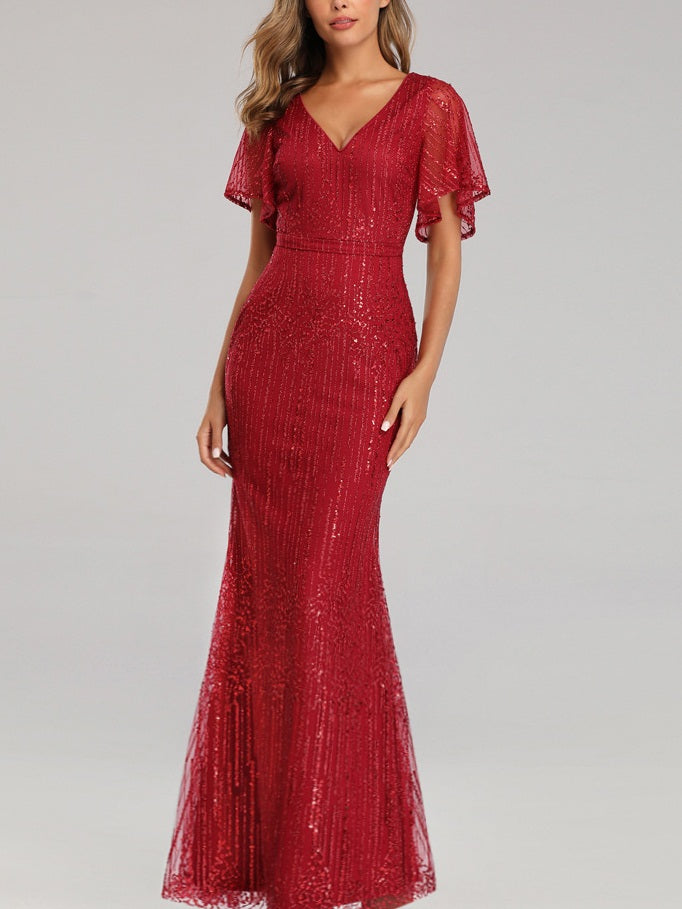Sonary Plus Size Dinner Occasion Christmas Evening Dress Gown Sequin V Pluspreorder Sonary Plus Size Dinner Occasion Christmas Evening Dress Gown Sequin V Pluspreorder
