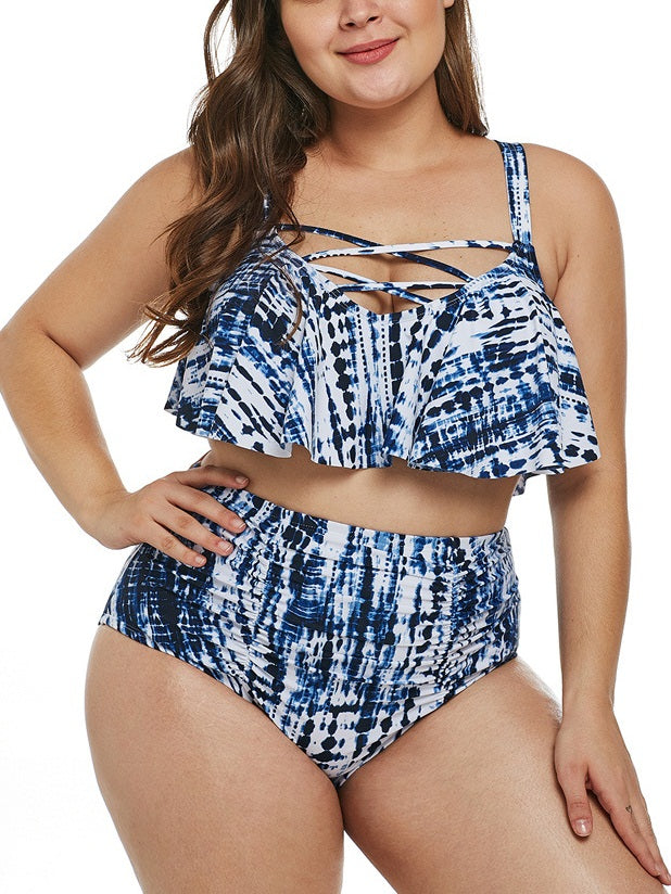 Swimsuit with frill bottom sale