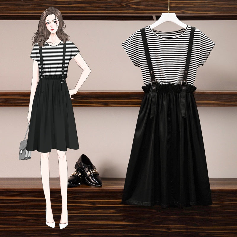 Hilde Plus Size Dungaree Midi Dress