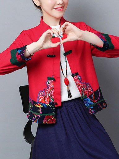 Chinese on sale print jacket