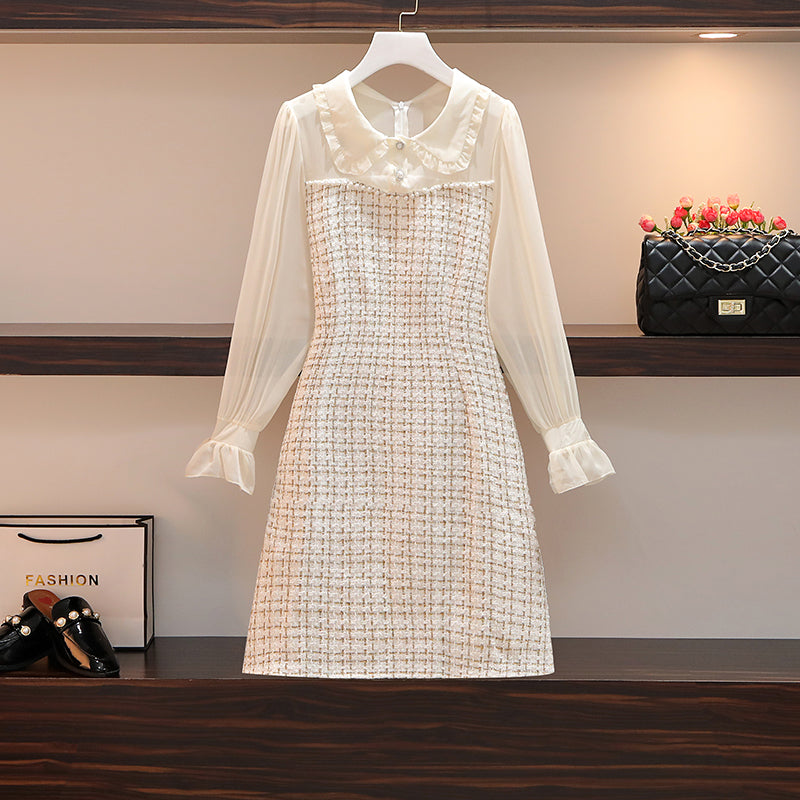 Plus Size Chanel-Esque Tweed Dress – Pluspreorder