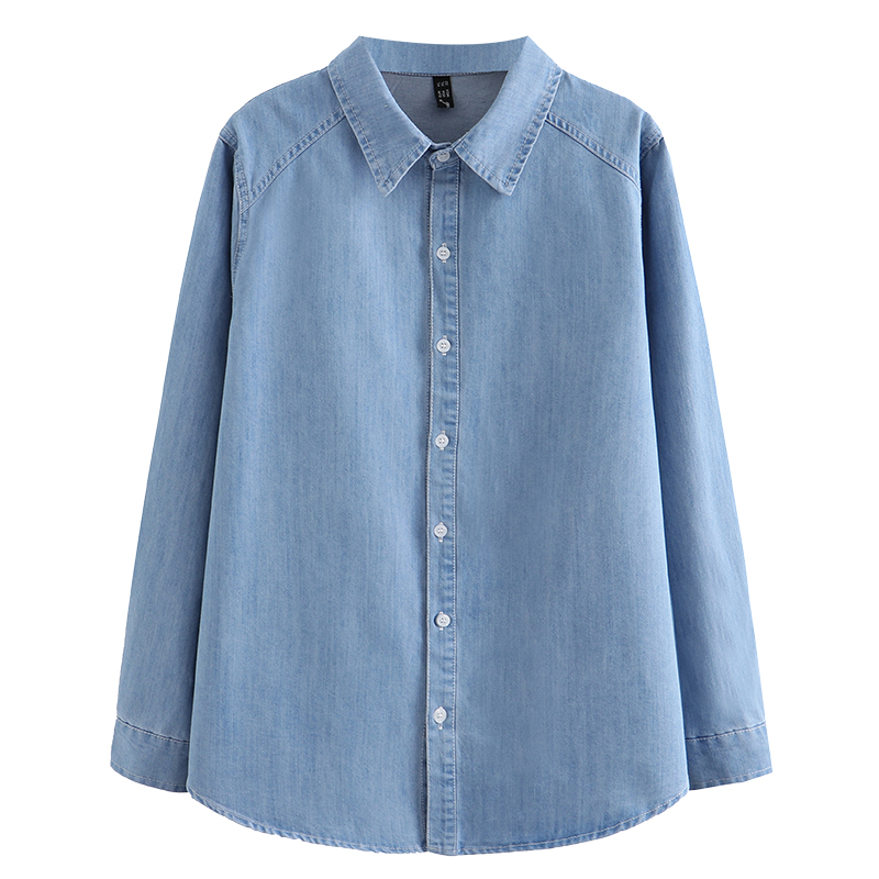 uniqlo denim shirt women's