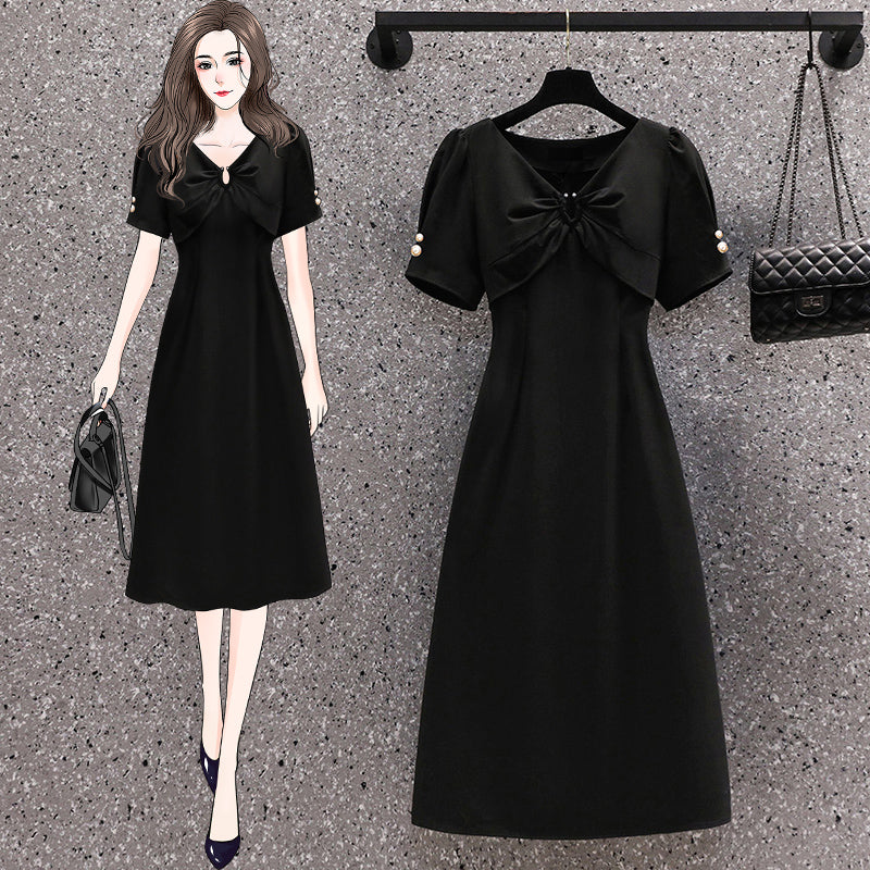 Plus Size Korean Black Dress Pluspreorder Plus Size Korean Black Dress Pluspreorder
