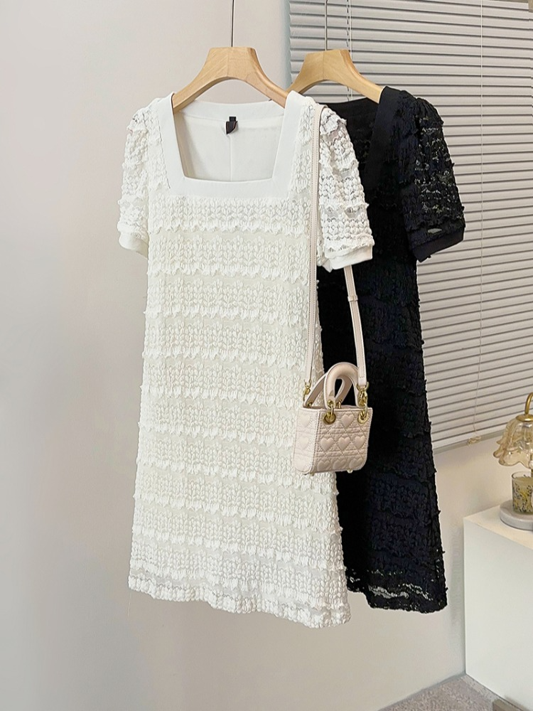 White short sleeve hot sale shift dress