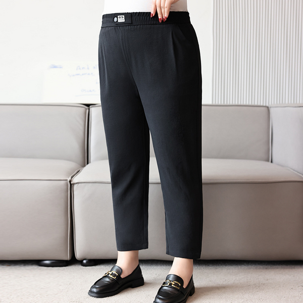 Plus Size Smart Stretchband Capri Pants(Extra Big Size)