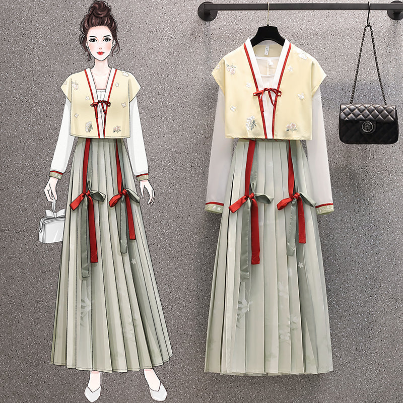 Plus Size Korean Hanbok Set