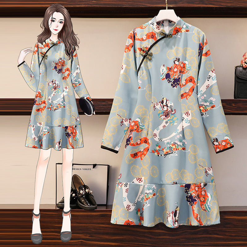 Plus size japanese dress sales