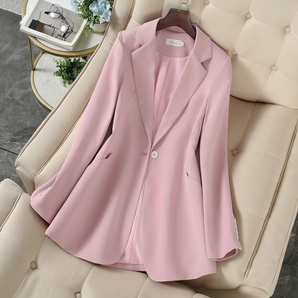 Plus Size Blazer And Trouser Pants Set