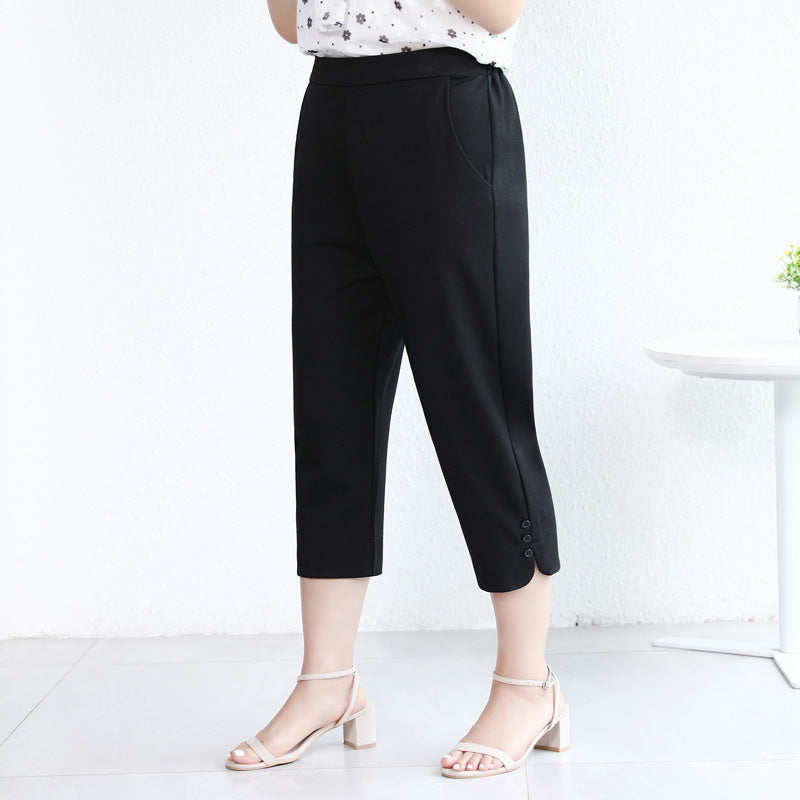 Plus size sales dress capri pants