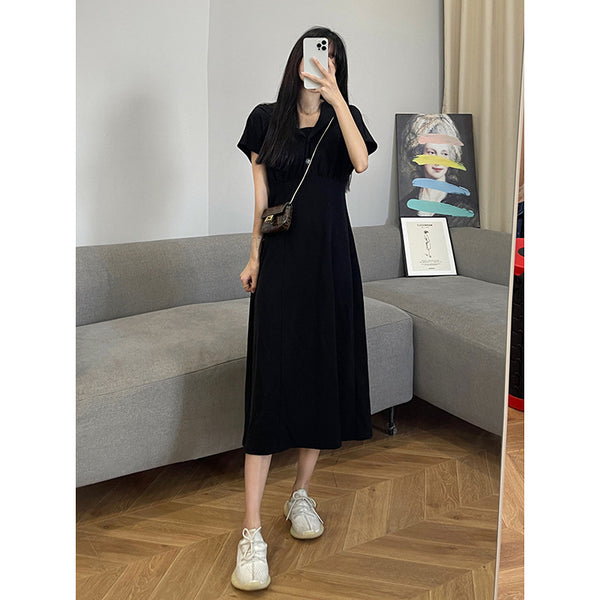 Plus Size Hood Midi T Shirt Dress