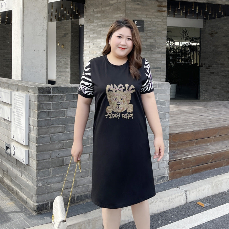 Plus Size Magic Teddy Bear Dress – Pluspreorder