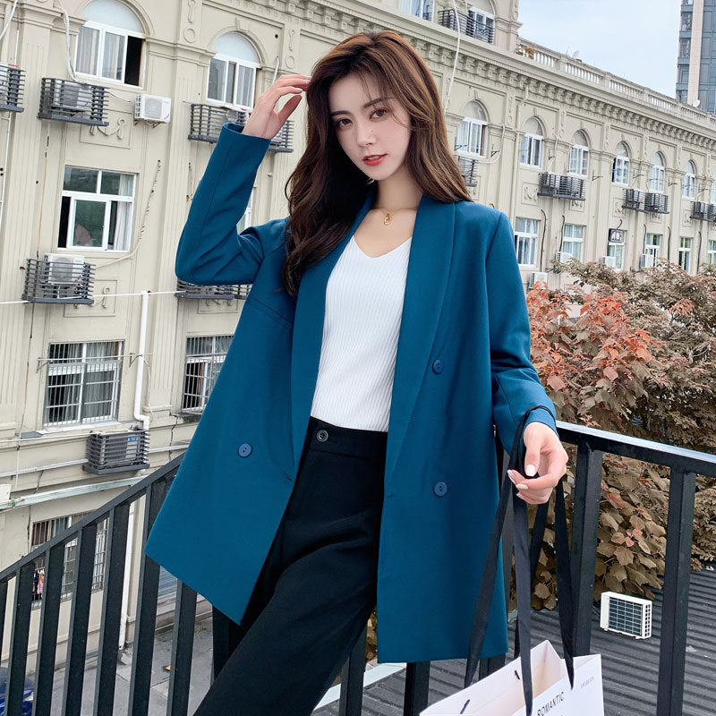 Plus size blue blazer clearance