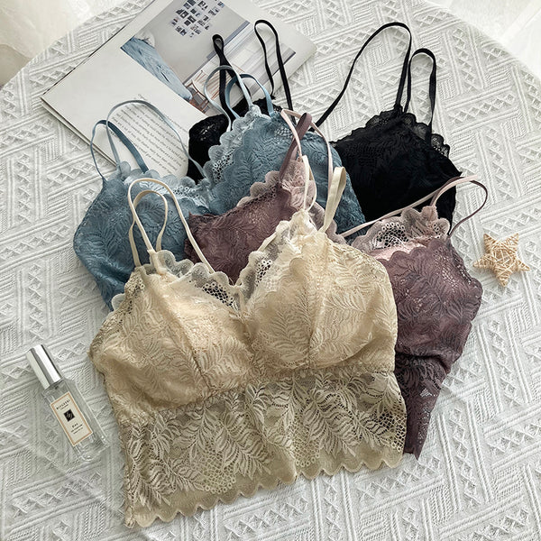 Plus Size Lace Bralette Top