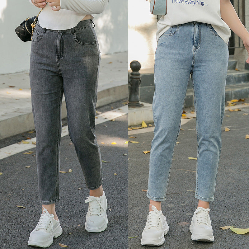 Plus Size Skinny Capri Jeans (EXTRA BIG SIZE)