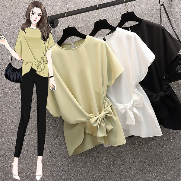 Plus Size Korean Loose Blouse