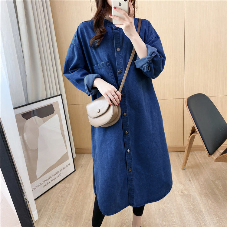Plus Size Denim Tunic Jacket – Pluspreorder