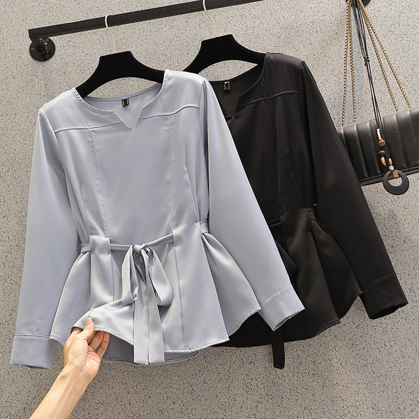 Plus Size Peplum Blouse