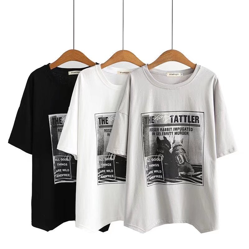 Plus Size Graphic T Shirt