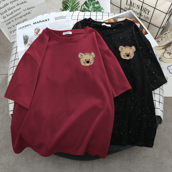 Plus Size Bear T Shirt