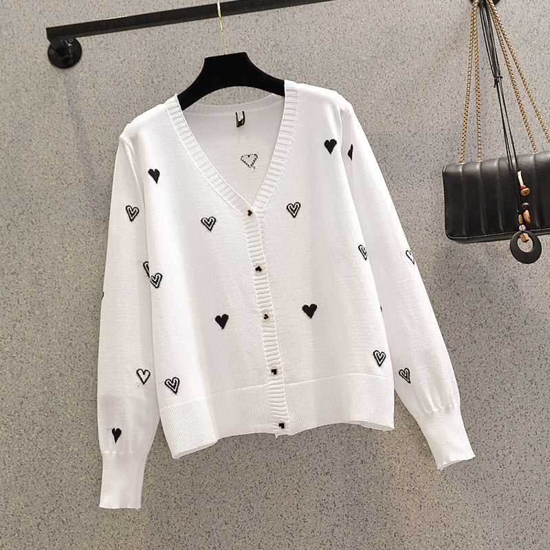White plus cardigan outlet