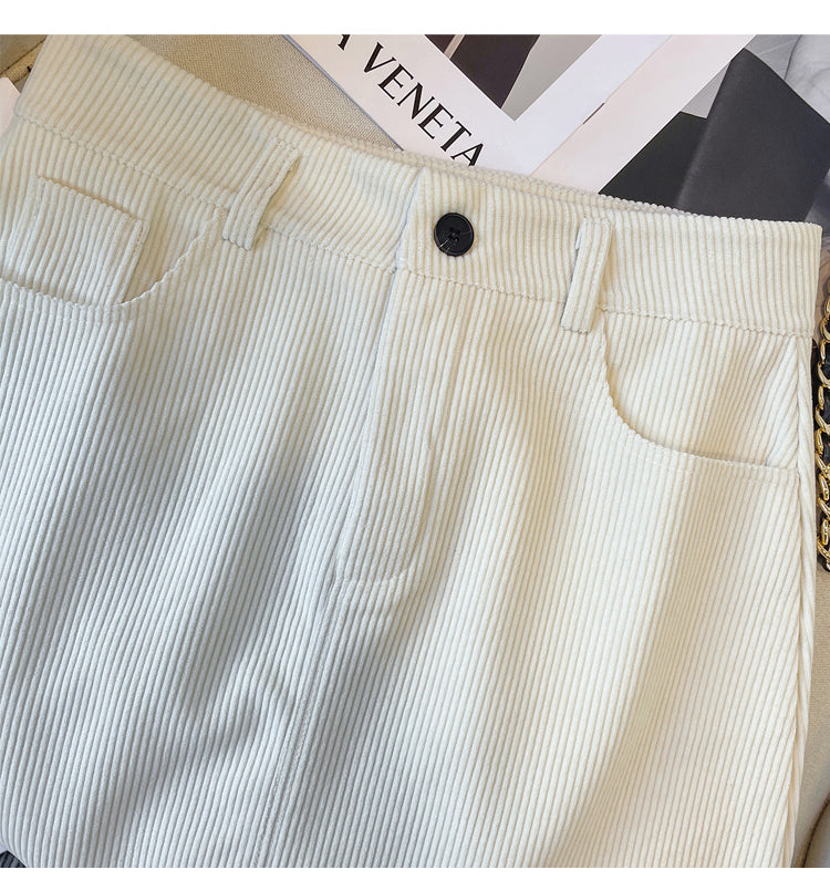 Plus size outlet corduroy skirt h&m