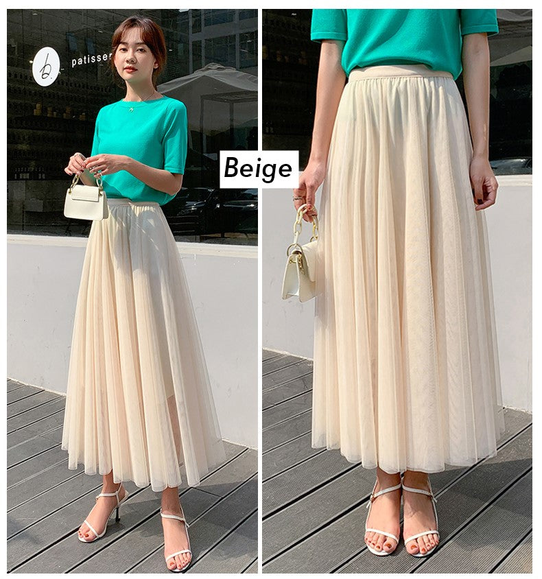 Plus size tulle skirt japanese cheap