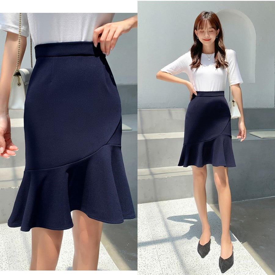 Plus Size Korean Mermaid Pencil Skirt