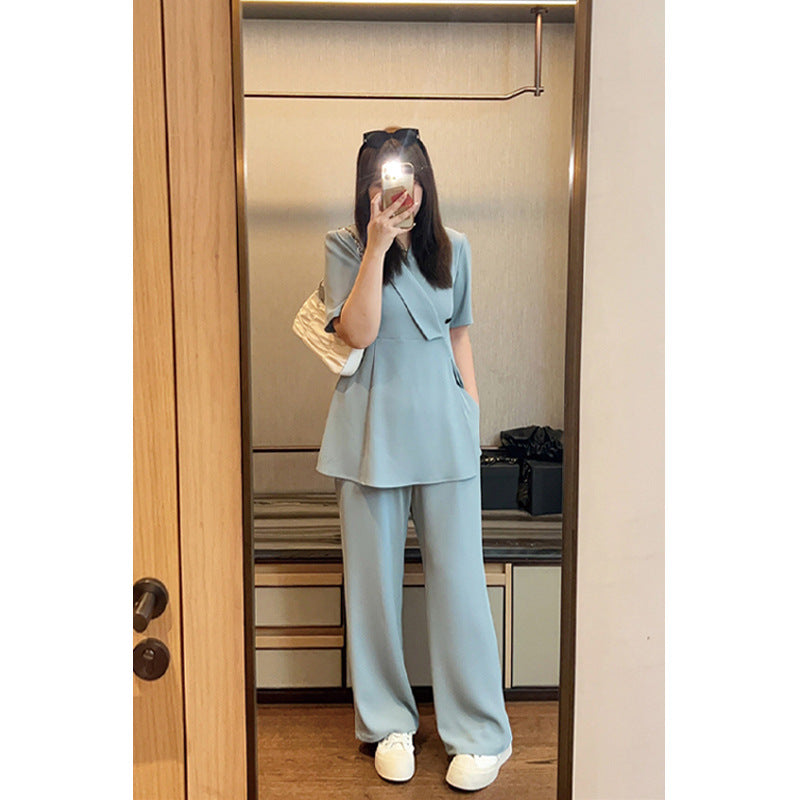 Plus size blazer and pants set on sale