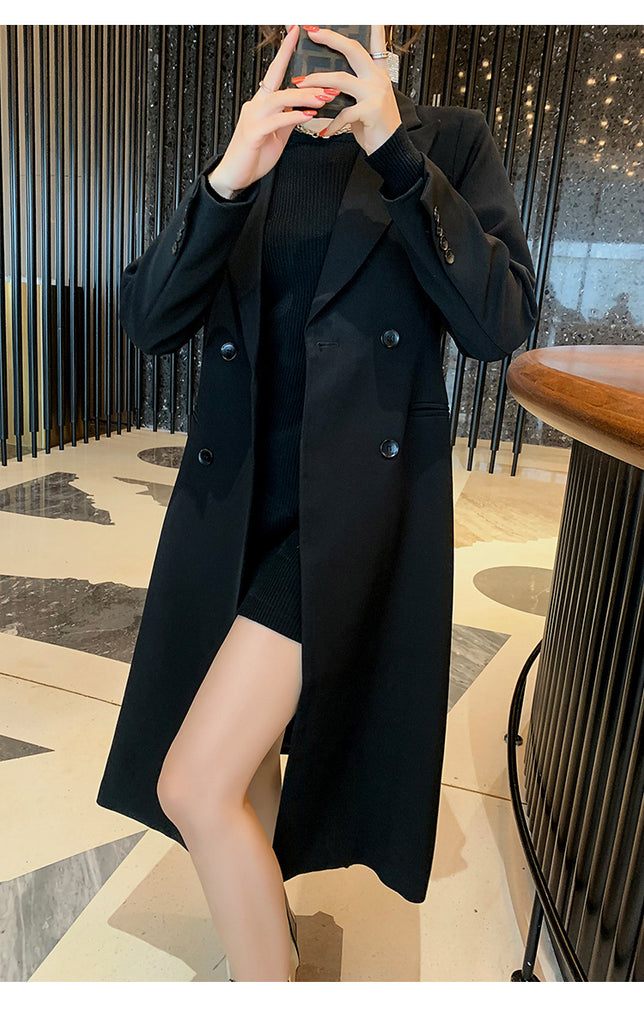 Korean long blazer for on sale ladies