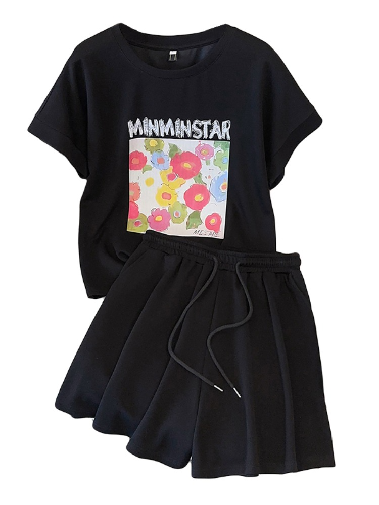 Matching t shirt and shorts hot sale