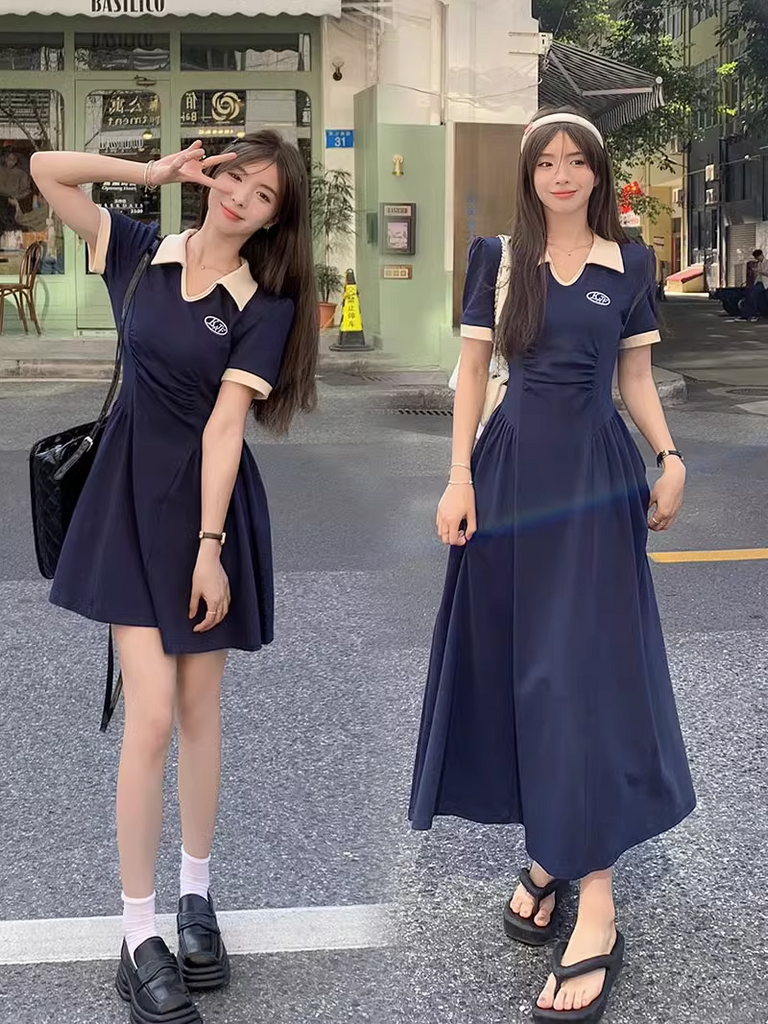 Korean 2025 shirt dress
