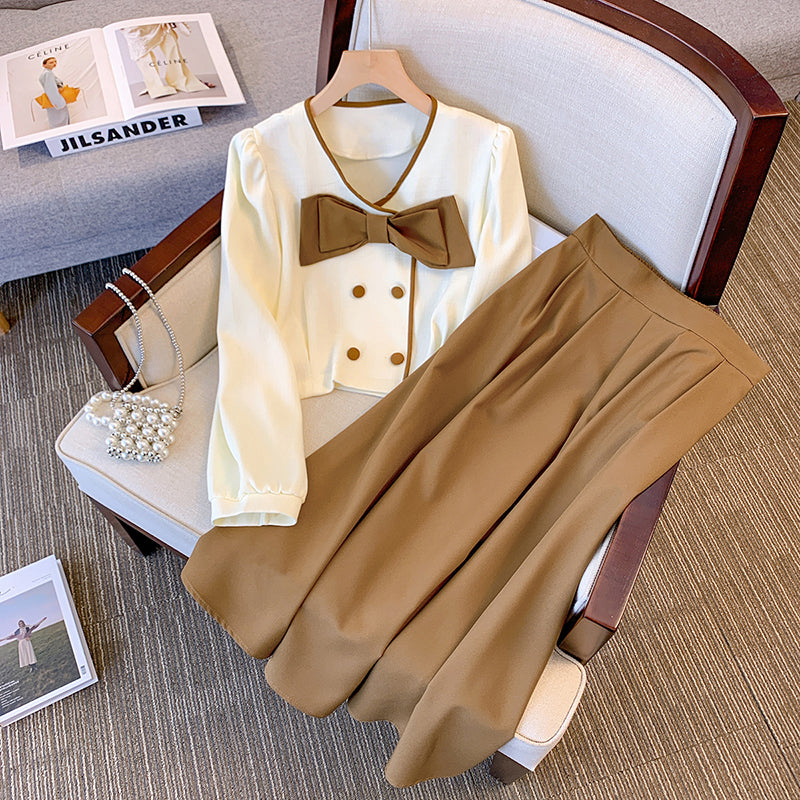 Plus size khaki skirt 4xl clearance