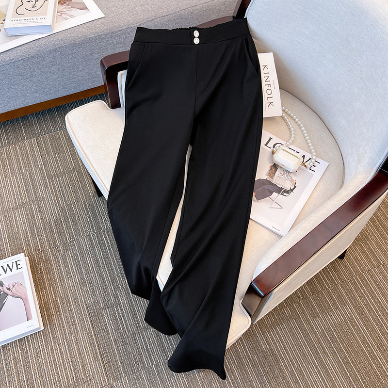 Plus Size Korean Bell Bottom Trousers