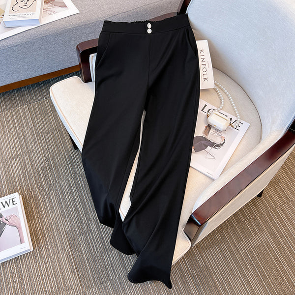 Plus Size Korean Bell Bottom Trousers