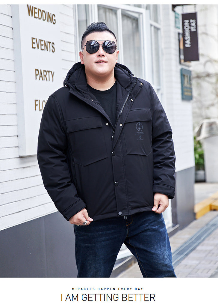 Plus Size Men s Down Winter Jacket Pluspreorder