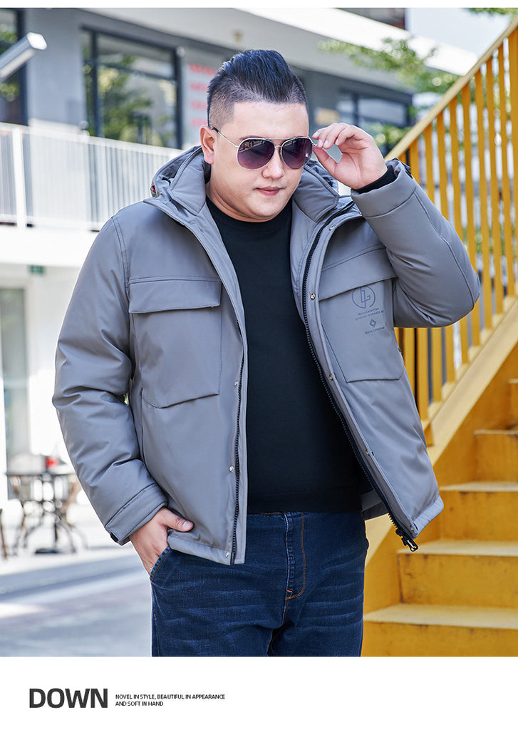 Plus Size Men s Down Winter Jacket