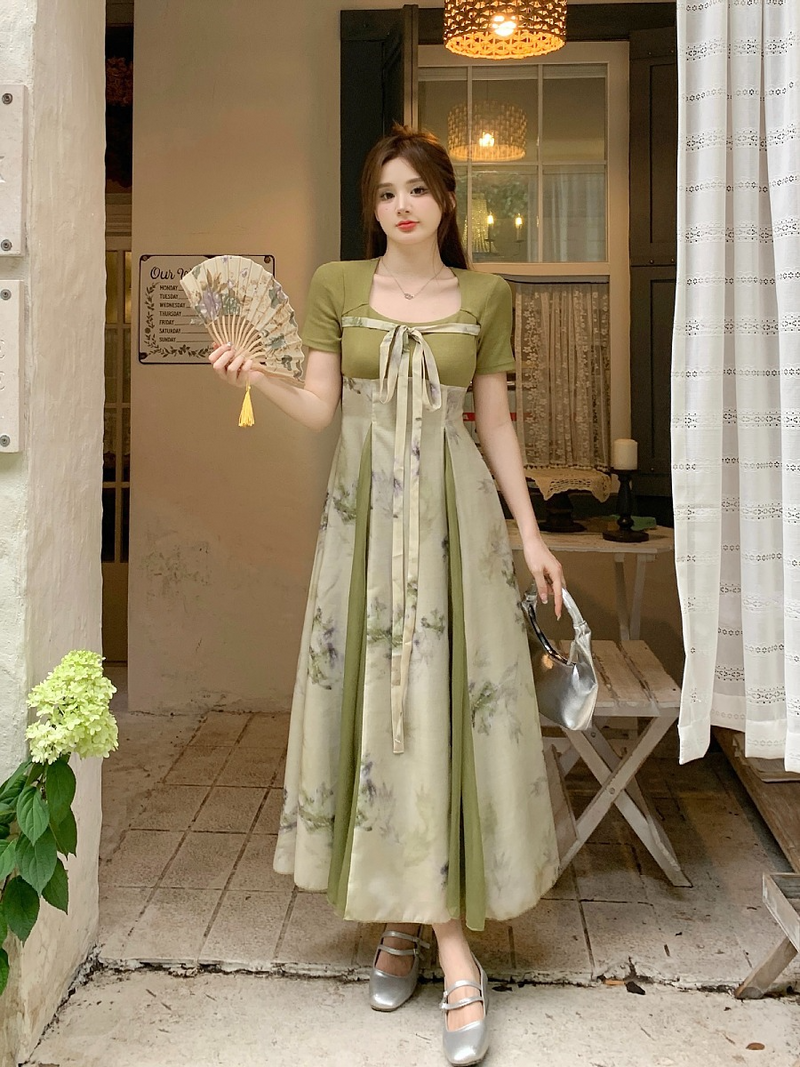 Plus Size Oriental Korean Chinese Hanbok Dress Pluspreorder