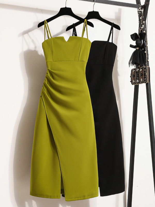Plus Size Sexy Draped Cami Dress Pluspreorder Plus Size Sexy Draped Cami Dress Pluspreorder