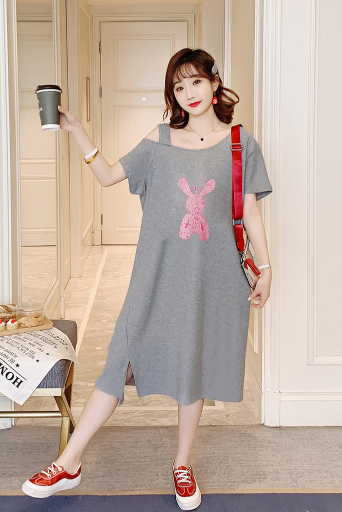 Plus size cotton t shirt new arrivals dress