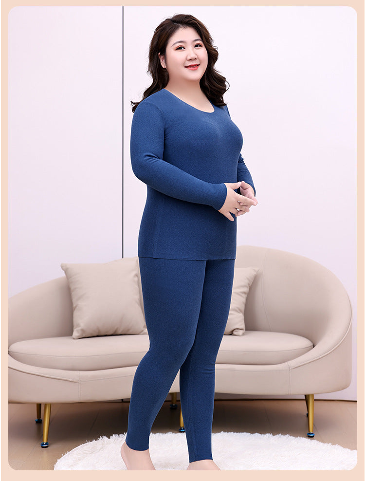 Plus Size Winter Thermal Leggings and Top – Pluspreorder