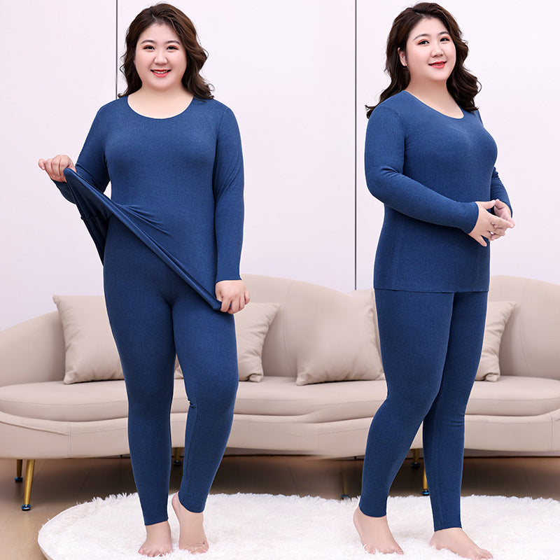 Plus Size Winter Thermal Leggings and Top – Pluspreorder