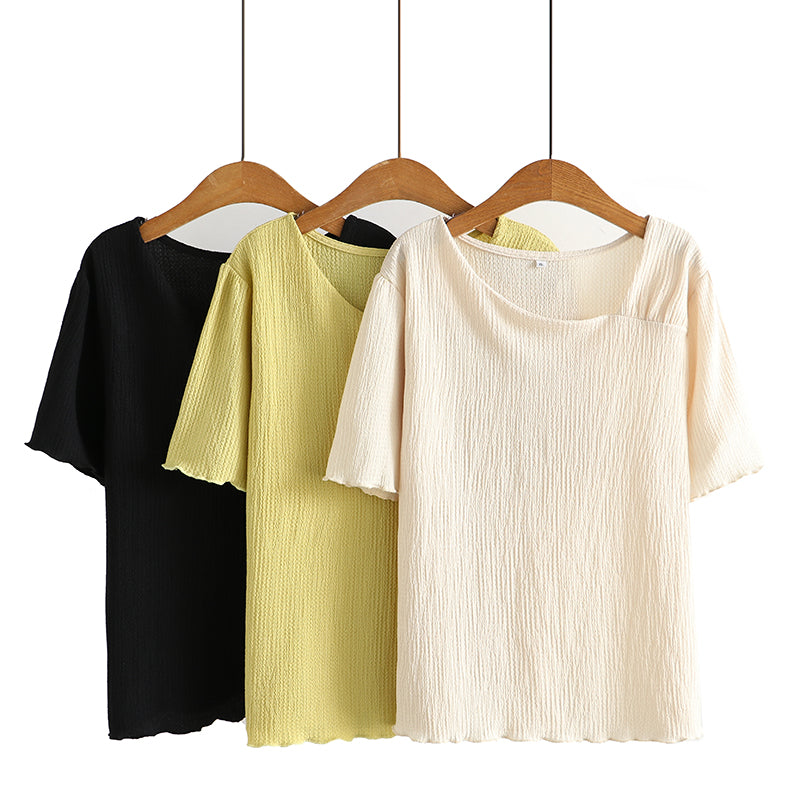 Plus Size Asymmetric Blouse (EXTRA BIG SIZE)