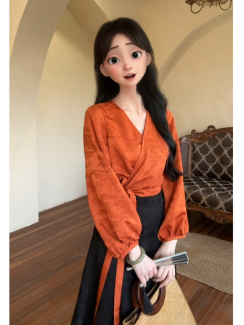 Plus size sales red skirt 4xl